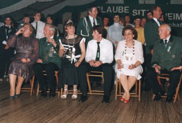 1985 Majestäten beim Königsball